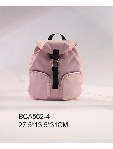 black nylon sling bag